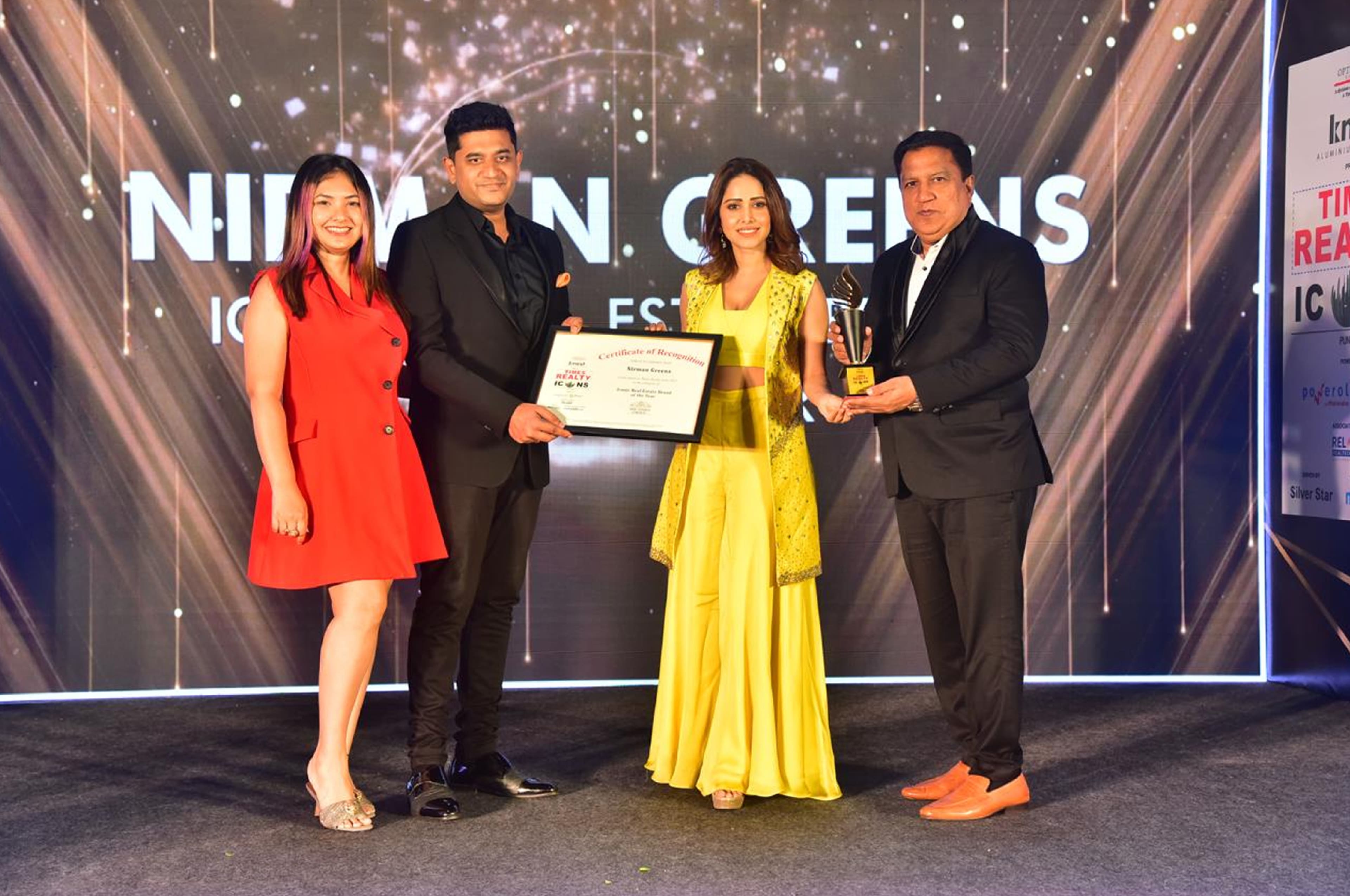 Iconic Real Estate Brand of the Year at Times Realty Icons 2023