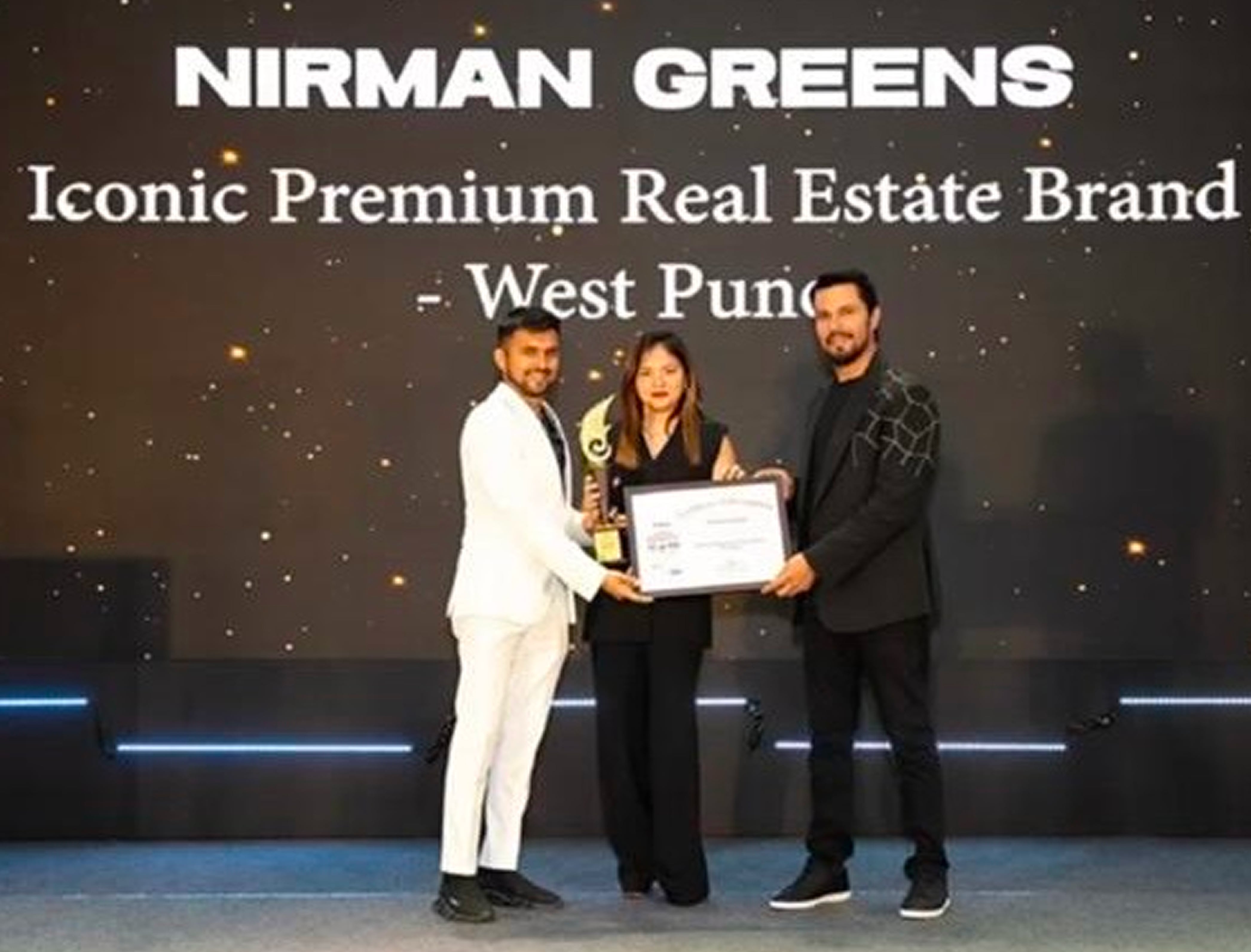 Nirman Greens featured in the Times of India for Special Contributors as Times Realty Icon 2024 - West Pune
